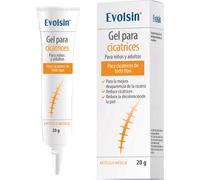Evolsin - Gel cicatrice pour enfants & adultes - creme cicatrisante réduit la visibilité des cicatrices & diminue la tension des tissus & les démangeaisons - Scar gel tous types de cicatrices 20 g