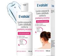 Evolsin® Lotion psoriasis & eczéma pour le cuir chevelu et le corps - pour les peaux irritées, sèches I Cicatrise & soulage les démangeaisons