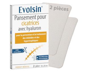 Evolsin® Pansements anti-cicatrices à l'acide hyaluronique - réduit visiblement les cicatrices