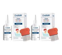 EVOLSIN® Shampooing anti-poux & peigne 2x120 ml