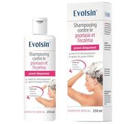 Evolsin® Shampooing contre l'eczéma et le psoriasis I 250 ml I Soulagement des démangeaisons du cuir chevelu sec et irrité, la dermatite atopique et le psoriasis