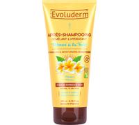 EVOLUDERM - Après-Shampoing Démêlant & Hydratant Monoï à la Folie - 200 ml - 99% d'Origine Naturelle - Végan - Fabrication Française