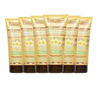 EVOLUDERM - Après-Shampoing Démêlant & Hydratant Monoï à la Folie - 200 ml - 99% d'Origine Naturelle - Lot de 6 x 200 ml