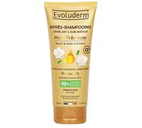 EVOLUDERM - Après-Shampoing Démêlant & Sublimateur Huile Précieuse - 200 ml - 98% d'Origine Naturelle - Végan - Fabrication Française