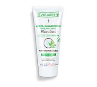 EVOLUDERM - Après-Shampoing Démêlant & Détox Pluie de Coco - 200 ml - 99% d'Origine Naturelle - Végan - Fabrication Française