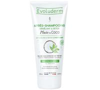 EVOLUDERM - Après Shampoing Détox Pluie de Coco - 200ml - 99% d'Ingrédients d'Origine Naturelle