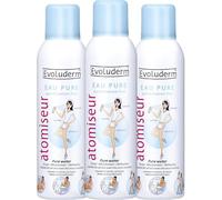 EVOLUDERM - Atomiseur Eau Pure - Origine Naturelle - Végan - Fabrication Française (3 x 150 ml)