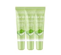 EVOLUDERM - Baume Lèvres Hydratant Aloe Vera - Lot de 3 x 15ml - 98% d'Ingrédients d'Origine Naturelle