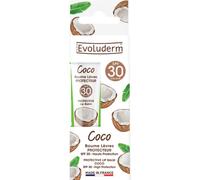Evoluderm Baume Lèvres Protecteur SPF30 Coco 15ml