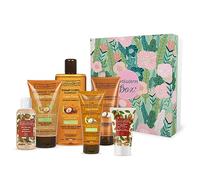EVOLUDERM - Coffret Cadeau Argan Corps & Cheveux - 6 produits - Origine Naturelle - Végan - Made in France - Idée Cadeau - Idéal cadeau Noël, Anniversaire, Fête des Mères (Jungle)