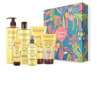EVOLUDERM - Coffret Cadeau Bain Femme Corps & Cheveux au Monoï de Tahiti - 6 produits - Gant Exfoliant offert - Origine Naturelle - Cadeau de Noël, Anniversaire, Fête des Mères (Magic Forest)