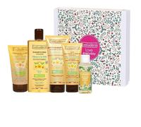EVOLUDERM - Coffret Cadeau Bain Femme - Soins Corps & Cheveux au Monoï de Tahiti - 5 Produits - Végan - Idée Cadeau - Coffret Cadeau Noël - Anniversaire - Fête des Mères (Cocooning)
