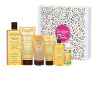 EVOLUDERM - Coffret Cadeau Bain Femme - Soins Corps & Cheveux Monoï de Tahiti - 6 Produits - Végan - Idée Cadeau - Coffret Cadeau de Noël - Anniversaire - Fête des Mères (Cocooning)
