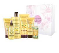 EVOLUDERM - Coffret Bain - Soins Corps - Monoï de Tahiti - 3 Produits + Gel Douche 100 ml OFFERT - Ingrédients d'Origine Naturelle - Végan - Idée Cadeau - Coffret cadeau (Jungle)
