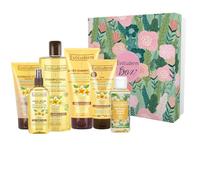 EVOLUDERM - Coffret Cadeau Bain Femme - Soins Corps & Cheveux Monoï de Tahiti - 6 Produits - Végan - Idée Cadeau - Coffret Cadeau de Noël - Anniversaire - Fête des Mères (Jungle)