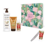 EVOLUDERM - Coffret Cadeau Corps Argan - 3 produits + Crème Mains OFFERTE - Végan - Made in France - Idée Cadeau - Idéal cadeau de Noël, Anniversaire, Fête des Mères (Jungle)