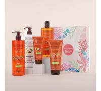 EVOLUDERM - Coffret Cadeau Corps & Cheveux Argan - 5 produits - Origine Naturelle - Végan - Made in France - Idée Cadeau - Idéal cadeau Noël, Anniversaire, Fête des Mères (Harmonie)