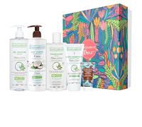 EVOLUDERM - Coffret Cadeau Corps & Cheveux - Coco - 5 Produits - Ingrédients d'Origine Naturelle - Végan - Idéal Cadeau Noël - Anniversaire - Fête des Mères (Magic Forest)