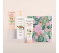 EVOLUDERM - Coffret Cadeau Délice de Karité Corps - 3 produits - Ingrédients d’Origine Naturelle - Végan - Fabrication Française (Jungle)