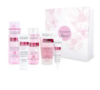 Evoluderm - Coffret Cadeau Femme - Soins Visage - Anti-Imperfections - 5 Produits - Box Flower - Idéal Cadeau Noël - Anniversaire - Fête des Mères