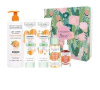 EVOLUDERM - Coffret Cadeau Visage & Corps 100% Carotte - 5 produits - Ingrédients d’Origine Naturelle - Végan - Fabrication Française - (Jungle)