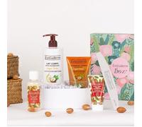 EVOLUDERM -Coffret Corps Argan Argan - Crème Mains Offerte - Gel Douche - Gommage Corps - Box Jungle