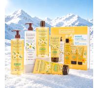 EVOLUDERM - Coffret Soin Corps & Cheveux Monoï - 5 produits - Ingrédients d'Origine Naturelle - Végan - Coffret cadeau noël - (FOURREAU)