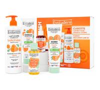 Evoluderm Coffret Soin Visage & Corps Carotte 1 Kit
