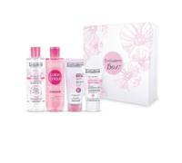 EVOLUDERM - Coffret Soin Visage Peaux Sensibles - Box Flower - Idéal cadeau Noël, Anniversaire, Fête des Mères