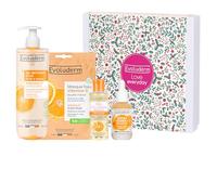 EVOLUDERM - Coffret Visage 100% Vitamine C - 1 Crème Visage + 1 Gel Nettoyant Éclat + 1 Masque Tissu + 1 Sérum (Noel)