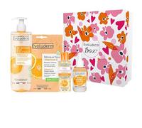 EVOLUDERM - Coffret Visage 100% Vitamine C - 1 Crème Visage + 1 Gel Nettoyant Éclat + 1 Masque Tissu + 1 Sérum (Roséa)