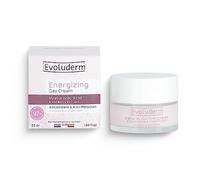 EVOLUDERM - Crème de Jour Énergisante Antioxydante & Anti-Pollution - 50 ml - 97% d'Origine Naturelle - Végan - Fabrication Française