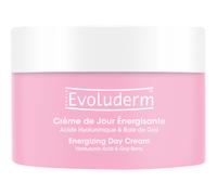 EVOLUDERM - Crème de Jour Énergisante Antioxydante & Anti-Pollution - 50 ml - 97% d'Origine Naturelle - Végan - Fabrication Française