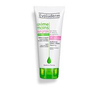 EVOLUDERM - Crème Mains Surgras Réparatrice - 100 ml - 96% d’Origine Naturelle - Végan - Fabrication Française