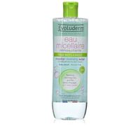 EVOLUDERM - Eau Micellaire Démaquillante Peaux Mixtes à Grasses - 500 ml - 93% d'Origine Naturelle - Végan - Fabrication Française
