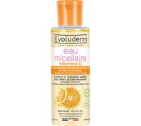 EVOLUDERM - Eau Micellaire Démaquillante Vitamine C - 100 ml - 96% d’Origine Naturelle - Végan - Fabrication Française