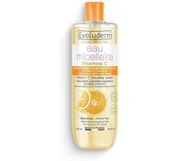 EVOLUDERM - Eau Micellaire Démaquillante Vitamine C - 250 ml - 96% d’Origine Naturelle - Végan - Fabrication Française