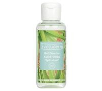 EVOLUDERM - Gel Douche Aloe Vera Hydratant - 100 ml - 96% d'Origine Naturelle - Végan - Fabrication Française