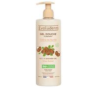 EVOLUDERM - Gel Douche Fondant Délice de Karité - 500 ml - 96% d'Origine Naturelle - Végan - Fabrication Française