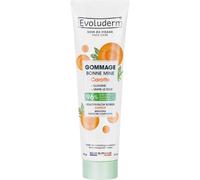 EVOLUDERM - Gommage Bonne Mine Carotte - 150 ml - 96% d’Origine Naturelle - Végan - Fabrication Française