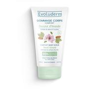 EVOLUDERM - Gommage Corps Confort Douceur d'Amande - 150 ml - 93% d’Origine Naturelle - Végan - Fabrication Française