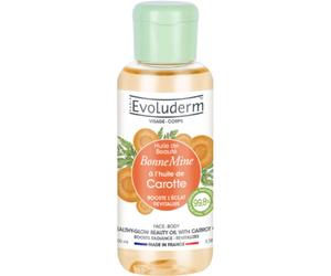 Evoluderm Huile De Beauté Bonne Mine À L'Huile De Carotte 100ml