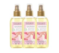 EVOLUDERM - Huile Douceur Pré & Post Epilation - 100ml - 99,8% d'Ingrédients d'Origine Naturelle - Made In France - Lot de 3 x 100ml