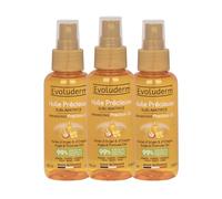 EVOLUDERM - Huile Sublimatrice Huile Précieuse - 100 ml - 99% d'Origine Naturelle - Végan - Fabrication Française - Lot de 3 x 100 ml