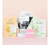 EVOLUDERM - Kit 6 Masques en Tissu - 2 x Détox +2 x Aloe Vera + 2 x Vitamine C - Ingrédients d’Origine Naturelle - Végan - Fabrication Française