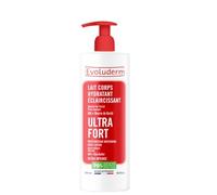 EVOLUDERM - Lait Concentré Hydratant Éclaircissant Ultra Fort - 500 ml - Ingrédients d’Origine Naturelle - Végan - Fabrication Française