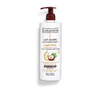 EVOLUDERM - Lait Corps Ultra-Nourrissant Argan Divin - 500 ml - Ingrédients d'Origine Naturelle - Végan - Fabrication Française