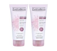 EVOLUDERM - Masque Apaisant à l'Argile Rose - 100 ml - 98% d'Origine Naturelle - Végan - Fabrication Française - Lot de 2 x 100ml