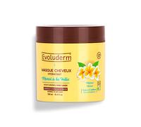 EVOLUDERM - Masque Cheveux Hydratant Monoï à la Folie - 500 ml - 99% d'Origine Naturelle - Végan - Fabrication Française