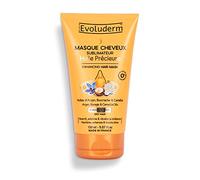 EVOLUDERM - Masque Cheveux Sublimateur Huile Précieuse - 150 ml - 98% d'Origine Naturelle - Végan - Fabrication Française